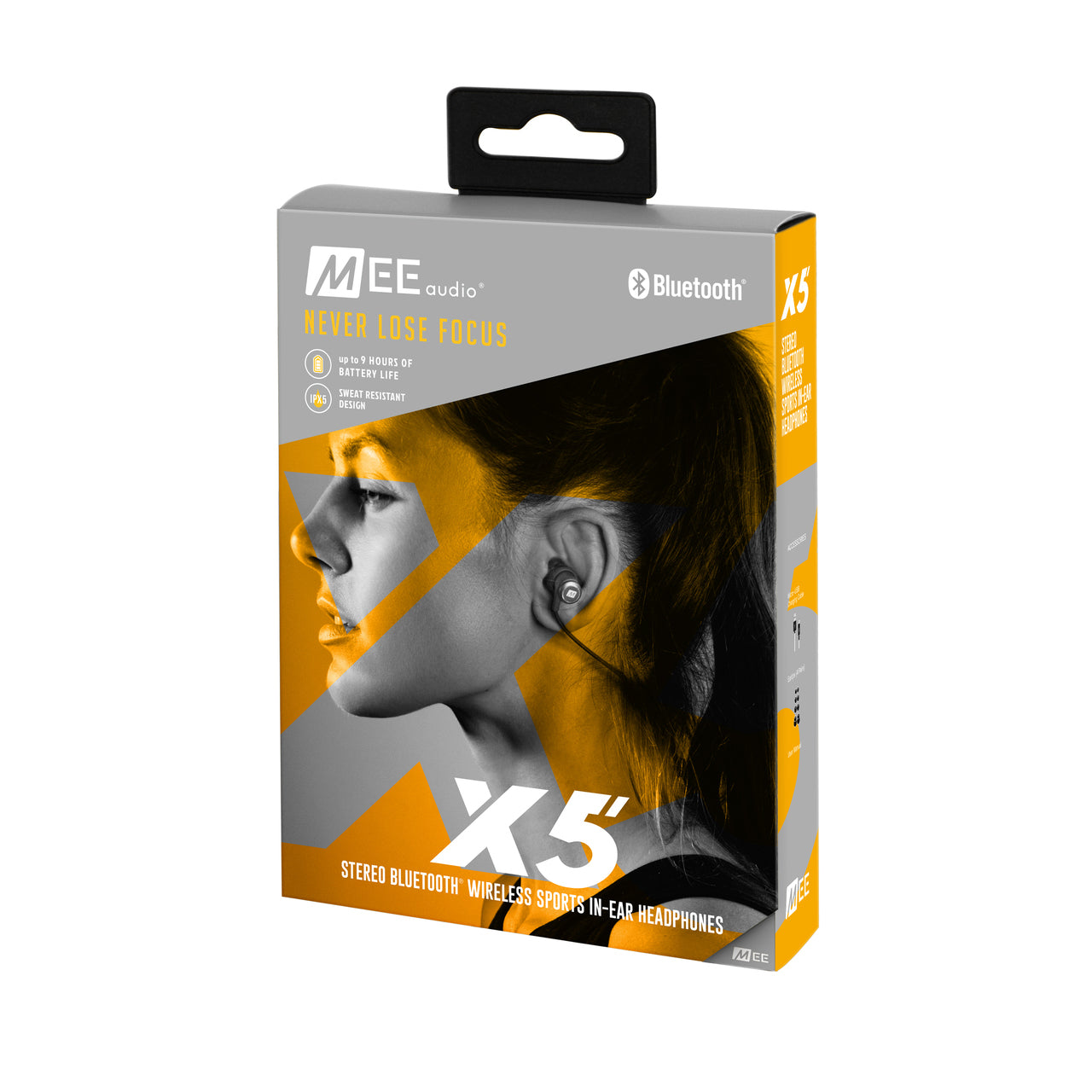 MEEaudio X5 Bluetooth In-Ear Sports Headphones